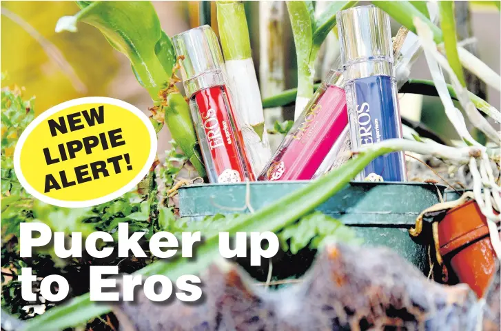  ?? PHOTOS BY KENYON HEMANS ?? An up close and personal look at Eros Lippies Ja.