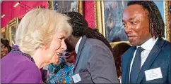  ??  ?? WINE SCAM: Fraudster Freddie Achom with the Duchess of Cornwall