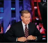  ?? Los Angeles Times/TNS/MARCUS YAM Memory of anchor Brian Williams’ transgress­ions has faded with the help of his latest show, The 11th Hour. ??