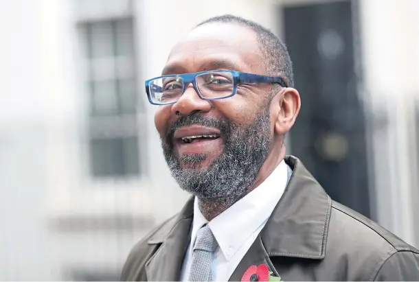  ??  ?? PRAISE: Sir Lenny Henry, honorary life president of Comic Relief, has welcomed the decision to no longer send celebritie­s to Africa for appeals.