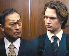  ?? ?? Tokyo Vice stars Ken Watanabe (left) and ansel Elgort. — handout