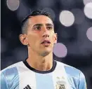  ??  ?? Ángel Di María (29). Volante de Paris Saint Germain de Francia.