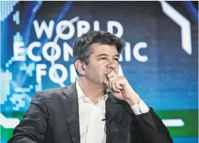  ?? Qilai Shen / Bloomberg 2016 ?? Travis Kalanick, a co-founder of Uber, was too focused on attracting the investment­s that made it into the most valuable company that had not gone public.