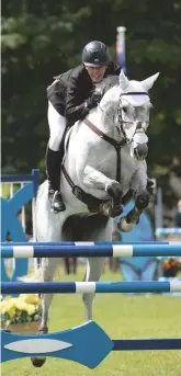  ??  ?? ‘We’re qualified and ready to go’: under-25 champion Will on Badminton ride, Collien P 2