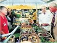  ??  ?? Cooking up a treat The Turnberry Resort’s Ralph Porciani introduces Prince Charles to Chris Jones