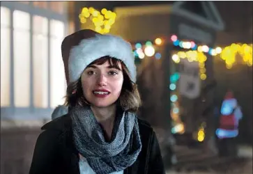  ?? Photograph­s from Universal Pictures ?? IMOGEN POOTS as Riley in the horror remake “Black Christmas,” cowritten and directed by Sophia Takal.