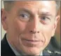  ??  ?? David Petraeus