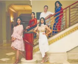  ?? PHOTO: HTCS ?? (From left) Richa Chadha, Freida Pinto, Mrunal Thakur, Tabrez Noorani and Shalini Thackeray