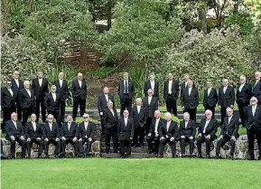  ?? PHOTO: MAURIE SMITH/SUPPLIED ?? NZ Male Voice Choir is stopping by Feilding.