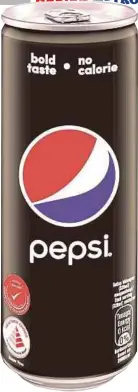  ??  ?? PEPSI Black