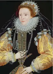  ??  ?? Elizabeth, shown in the 1580s. The queen soon forgave Robert Dudley for his second marriage, and was bereft when he died