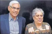  ?? PTI ?? ■ Vinod Rai (left) is busy implementi­ng the new BCCI constituti­on.