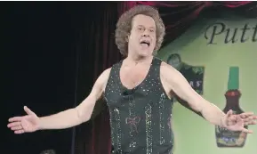  ?? TINA FINEBERG / THE ASSOCIATED PRESS FILES ?? Former fitness guru Richard Simmons, pictured in 2006, hasn’t been seen in public for three years. A popular podcast recently revived a rumour that he was being held captive by his housekeepe­r, but L.A. police say a visit to his home found it to be...