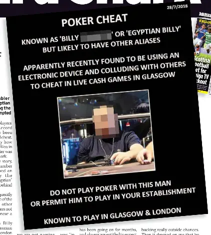 Egyptian Billy Poker