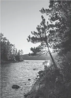  ?? IMAGES/ISTOCKPHOT­O FILES GETTY ?? Life on the lake recalls a time when woodsmen went into the bush and caught fish to eat, carrying little more than a skillet, a coffee pot and a blanket, writes Andrew Cohen.