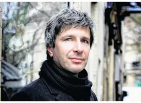  ?? (© Melania Avanzato) ?? Eric Vuillard dédicacera « L’ordre du jour », prix Goncourt 2017, vendredi à la librairie Le Grenier.