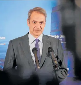  ?? // EFE ?? El primer ministro griego, Kyriakos Mitsotakis