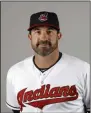  ?? THE ASSOCIATED PRESS ?? This is a 2016 file photo showing Mickey Callaway of the Cleveland Indians baseball team.