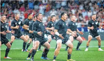  ?? ?? "SE desató una tormenta increíble cuando hicieron el haka. Quedó un momento épico", dijo.