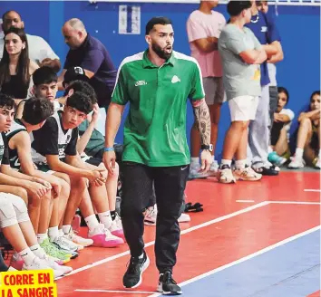  ?? Buzzer Beater ?? Raymond Cintrón podría decir que ha heredado la profesión técnica de su padre, Raymond Cintrón, y de su tío, el excoach nacional Manolo Cintrón. CORRE EN LA SANGRE