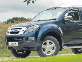  ??  ?? The Isuzu D-Max replaces the Rodeo.