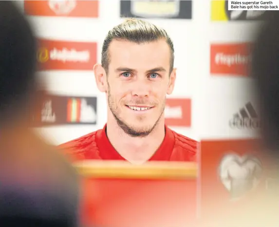  ??  ?? Wales superstar Gareth Bale has got his mojo back