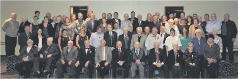  ??  ?? Recipients of Canada 150 medals for various services and volunteeri­sm across communitie­s.