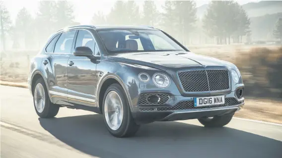  ??  ?? 2017 Bentley Bentayga