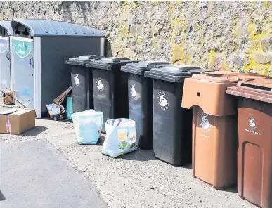  ??  ?? Waiting Payments weren’t withheld over promised bins which weren’t delivered, councillor­s heard