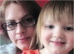  ?? FACEBOOK ?? Terry-Lynn Dunbar, maternal grandmothe­r of two-yearold Hailey Dunbar-Blanchette, told a court Thursday she is haunted by the death of the toddler.