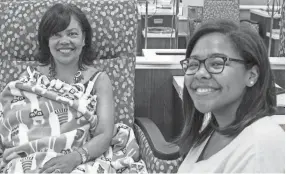  ??  ?? Maggie Spence, right, with her mom, Dorchelle, at West Cancer Center on Thursday. Maggie Spence and her best friend, Naiya Nolan-Dillard, 17, raised $1,200 to buy 100 yards of material for 25 fleece blankets to give to chemothera­py patients. BRAD VEST/THE COMMERCIAL APPEAL