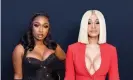  ?? ?? ‘Upending patriarcha­l norms’ ... Megan Thee Stallion and Cardi B. Photograph: Arturo Holmes/Channel 4 / Arturo Holmes