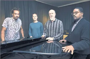  ?? KUUMBWA JAZZ CENTER ?? Guitarist John Scofield, second from right, formed his new Combo 66 at the same time he was hitting that very age.