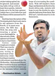  ?? AFP ?? Ravichandr­an Ashwin.