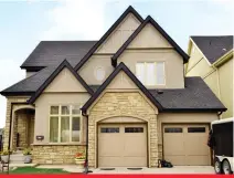  ??  ?? Many homes feature rear detached garages built to match the integrity of the main home. It is also one of the only places in Edmonton where “granny suite” developmen­t over a rear detached garage is allowed, which provides homeowners with a secondary...