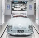  ??  ?? FØRST: Dette er den aller første Porsche-modellen som ble godkjent, for 70 år siden.