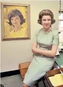  ??  ?? Nancy Tuckerman in the White House in 1963