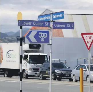  ?? MARTIN DE RUYTER/STUFF ?? Libby Ker sped down Lower Queen St, swerving into the path of oncoming vehicles.