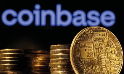  ?? Photograph: Dado Ruvić/Reuters ?? The Coinbase wire fraud charge is the first insider trading instance involving cryptocurr­ency.