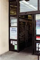  ?? Boris Zharkov/The Guardian ?? The Walgreens Excelsior District location three weeks before its closure. Photograph: