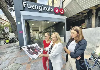  ?? Foto: Rathaus ?? Endstation der C-1 Fuengirola: Bis Marbella und per Ring nach Málaga – Zukunftsmu­sik.