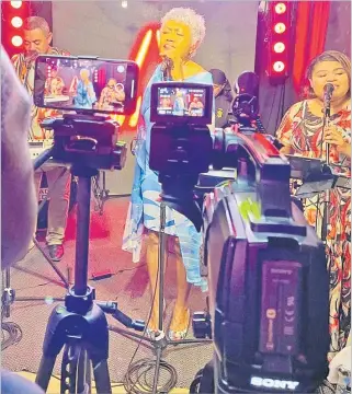  ?? Picture: SUPPLIED ?? Vude Queen Laisa Vulakoro will perform with eight artists from the provinces of CBM in a high definition online recording produced by Sky Production­s and Stage Tech Fiji and live-streamed across Twitter Spaces and Facebook Live on multi profiles and pages.