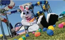  ?? Courtesy photo ?? Typhoon Texas hosts “Texas-Sized Easter Egg Hunt.”