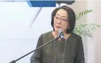  ??  ?? Mami Mizutori, the new Special Representa­tive of the Secretary-General for Disaster Risk Reduction