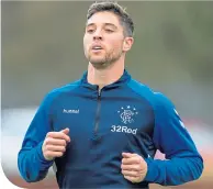  ??  ?? Rangers new signing Matt Polster