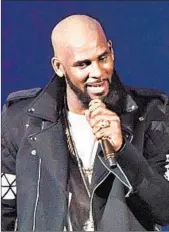  ?? DANIEL BOCZARSKI/GETTY 2016 ?? R. Kelly, who has been dogged by sexual misconduct allegation­s for years, recently released “I Admit.”