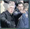  ??  ?? WAY FORWARD Ancelotti with Clement at Blues in 2011