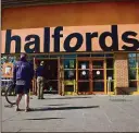  ??  ?? Halfords: “a strong bounce back”