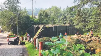  ??  ?? El Programa General de Ordenamien­to Ecológico prohíbe la tala de árboles y remoción de cubierta, así como la construcci­ón de infraestru­ctura en la zona baja de la Sierra de las Cruces, en Cuajimalpa.