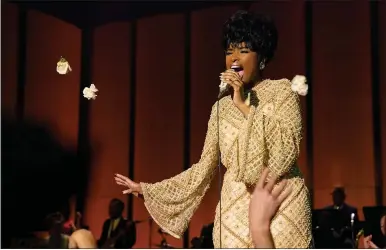  ?? PHOTOS BY QUANTRELL D. COLBERT, METRO-GOLDWYN-MAYER PICTURES INC. ?? Jennifer Hudson stars as Aretha Franklin in “Respect.”